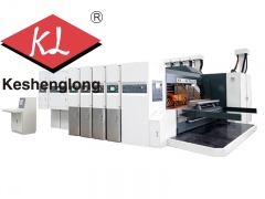 Vakum Transfer Flekso Baskı Makinesi Slotter Kalıp Kesme Makinesi